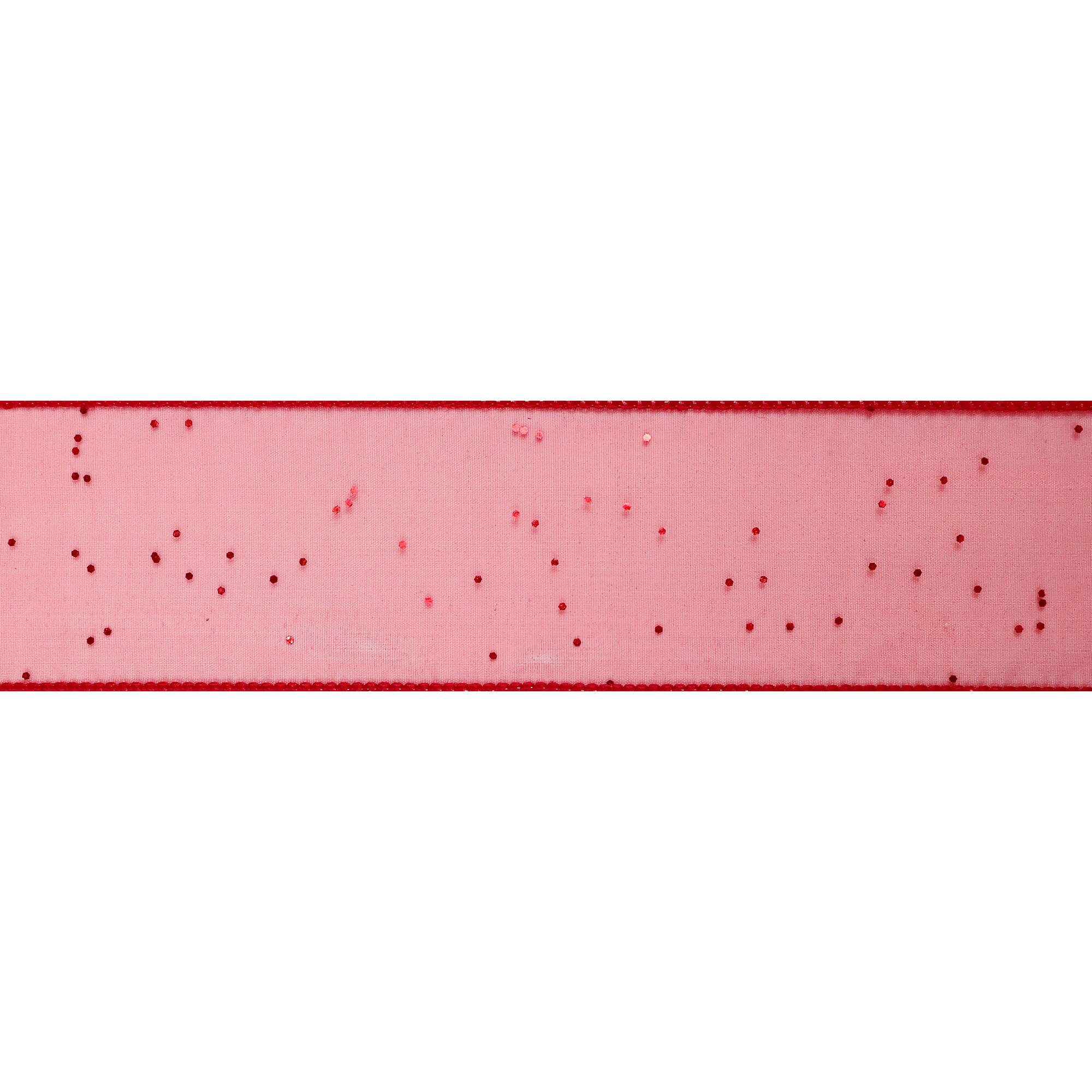 2.5"x 10yd. Glitter Shimmer Wired Ribbon by Celebrate It® Specialty